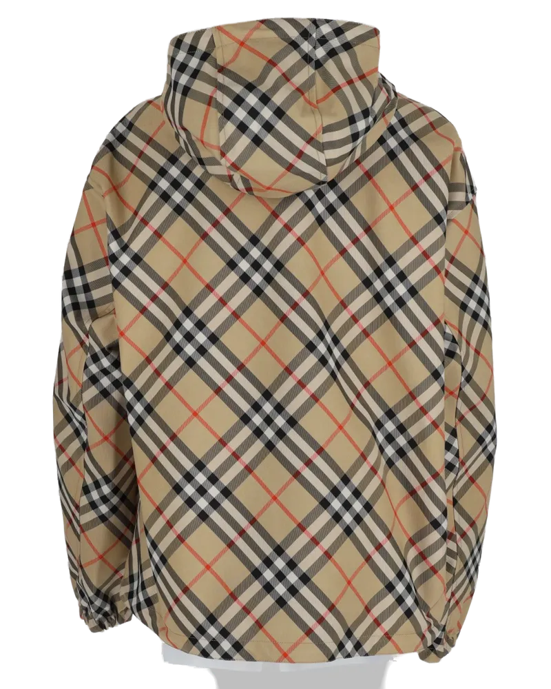 Burberry Reversible Vintage Check Jacket — Beige Beige