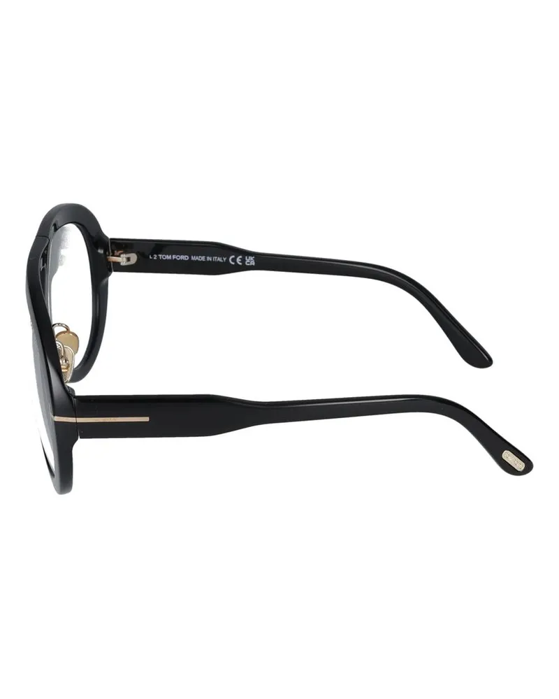 Tom Ford Unisex Ft0836 Injected Acetate Sunglasses Black Black