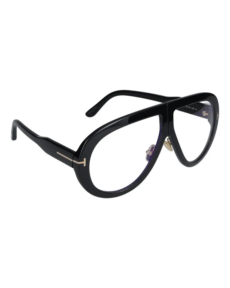 Tom Ford Unisex Ft0836 Injected Acetate Sunglasses Black Black
