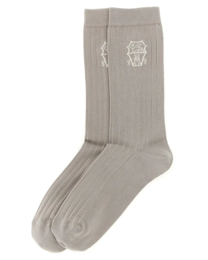 Brunello Cucinelli Socks Coat Of Arms Of Solomeo 