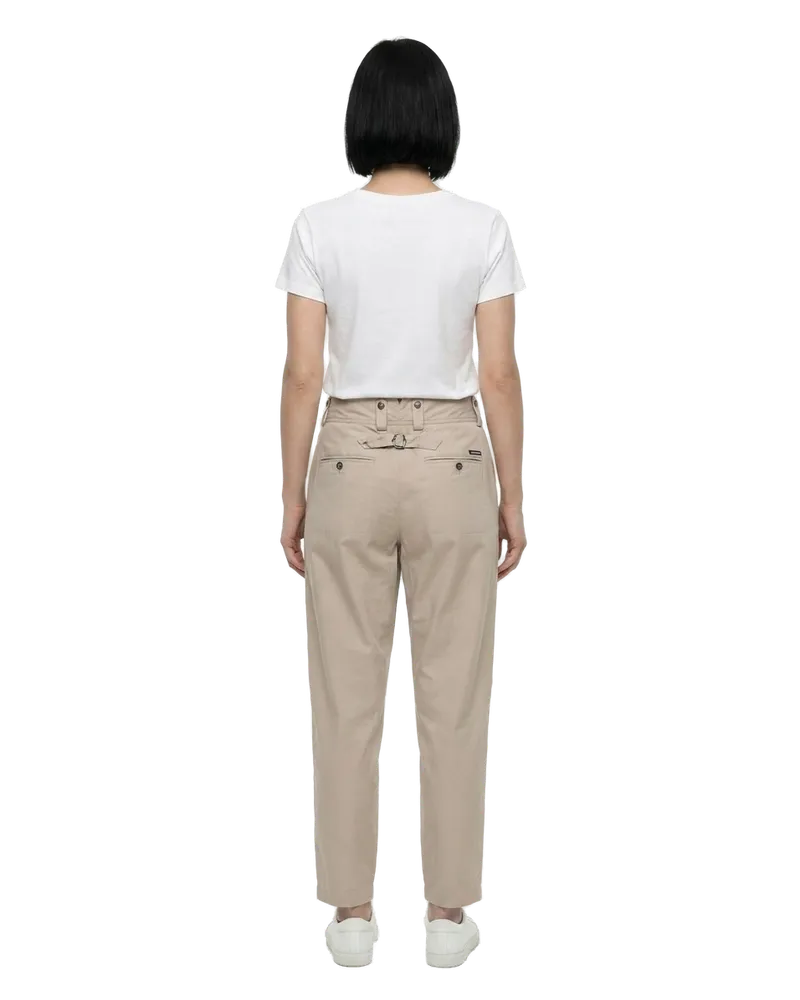Dolce & Gabbana Women's Beige Cotton Cargo Pants Beige