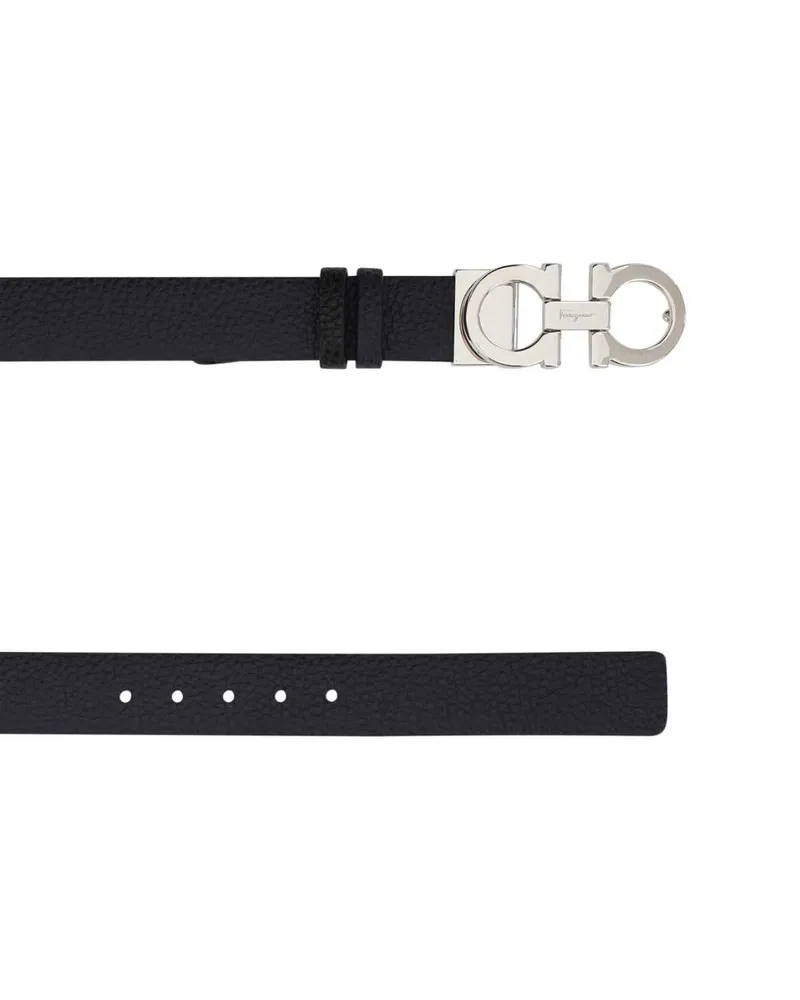 Ferragamo 23a565674261 Mirtonero Mirto Calf Cinture Belt Navy
