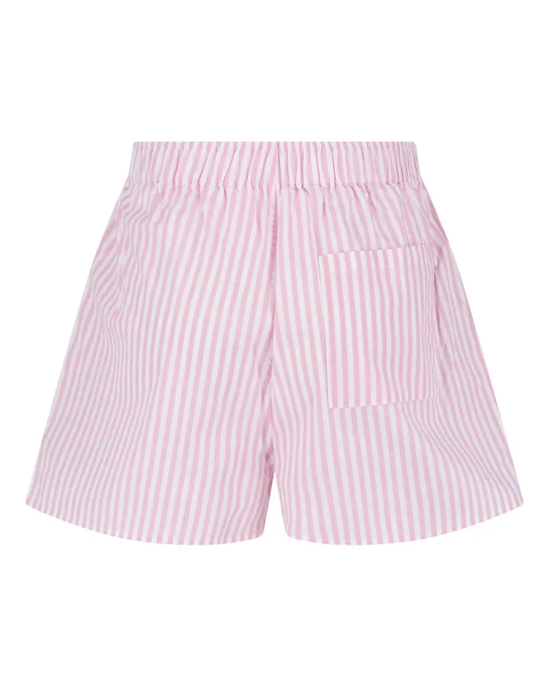 MC2 Saint Barth Women Trousers Pink Cotton Pink
