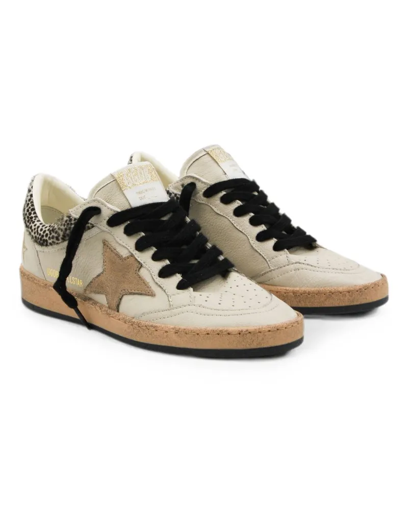 Golden Goose Ball Star Sneaker — Cream Cream