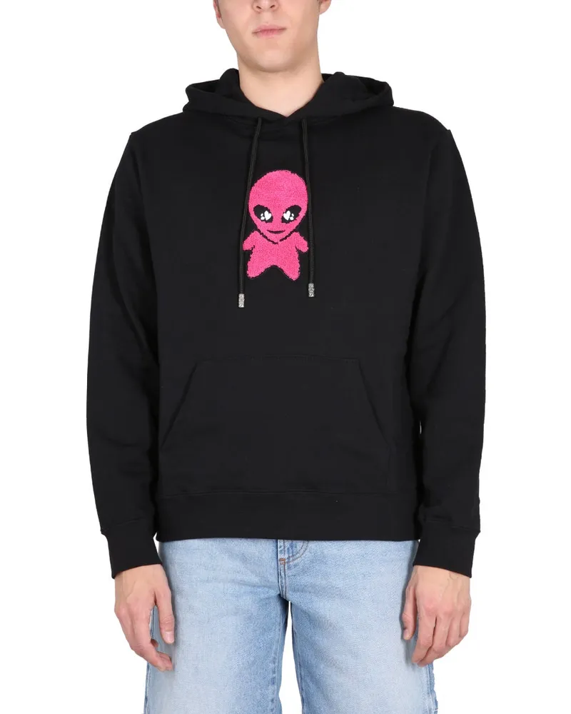 GCDS Wirdo Sweatshirt — Black Black