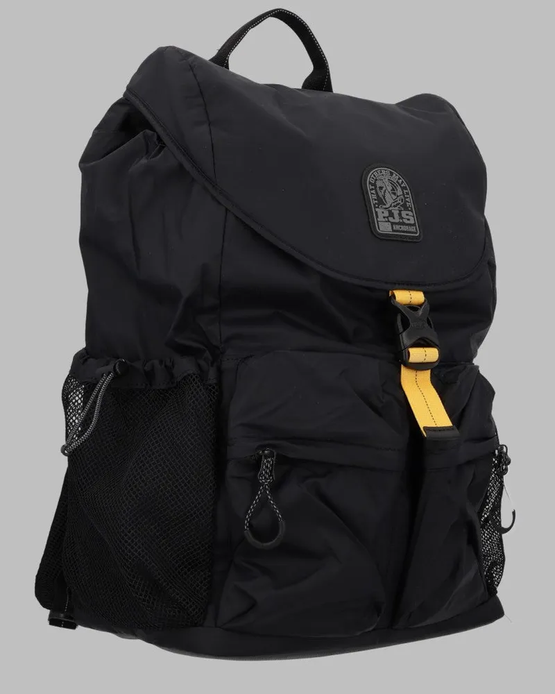 Parajumpers Mitchell Nylon Backpack — Black Black