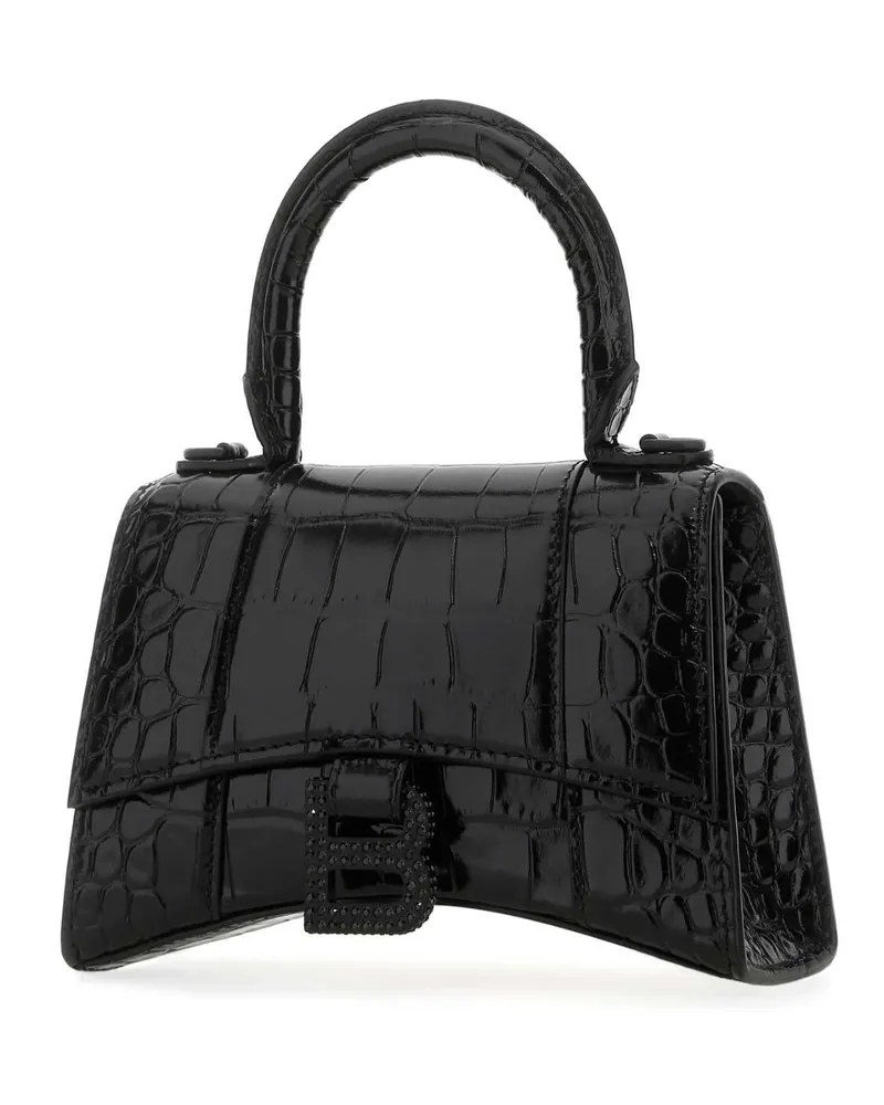 Balenciaga Top Handle Bag — Black Black