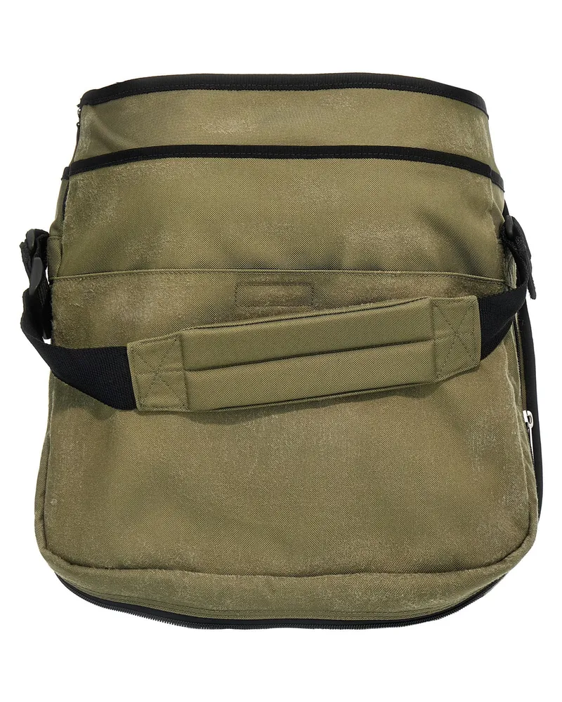 Balenciaga Nylon Canvas Trompe L'Oeil Backpack Mini Skirt — Khaki Khaki
