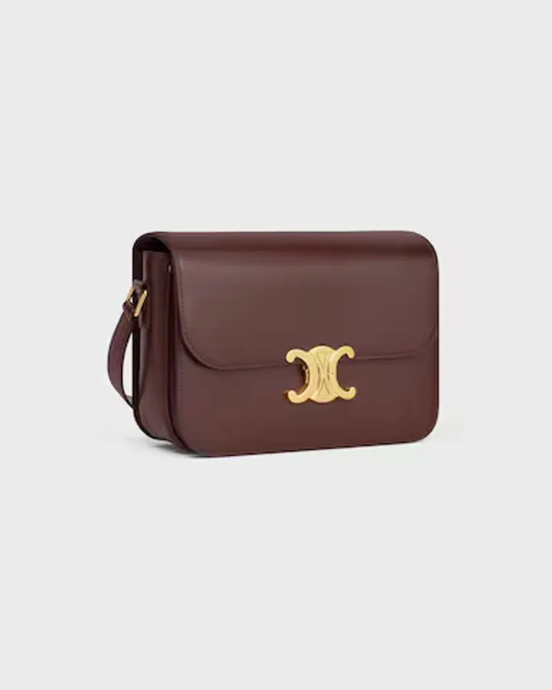 Celine Cel Shoulder Bag — Brown Brown