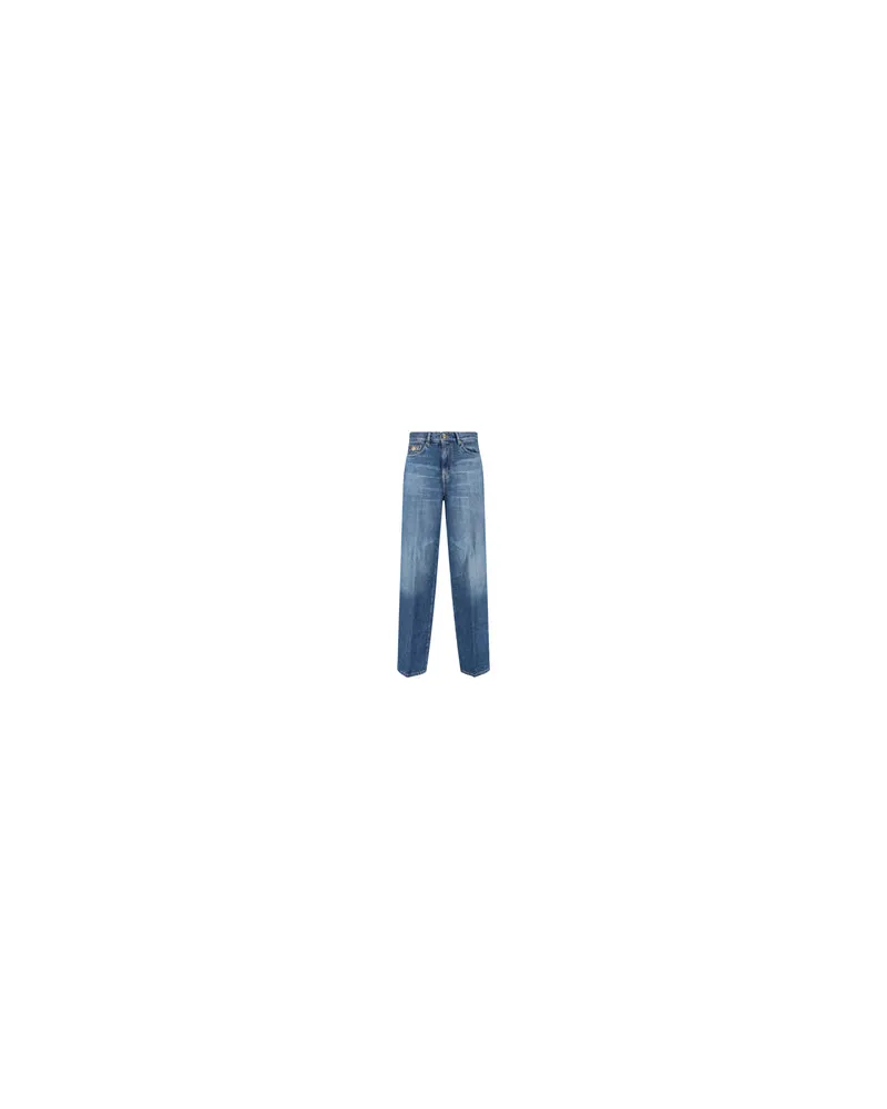 Versace Men's Jeans Blue Lyocell Blue
