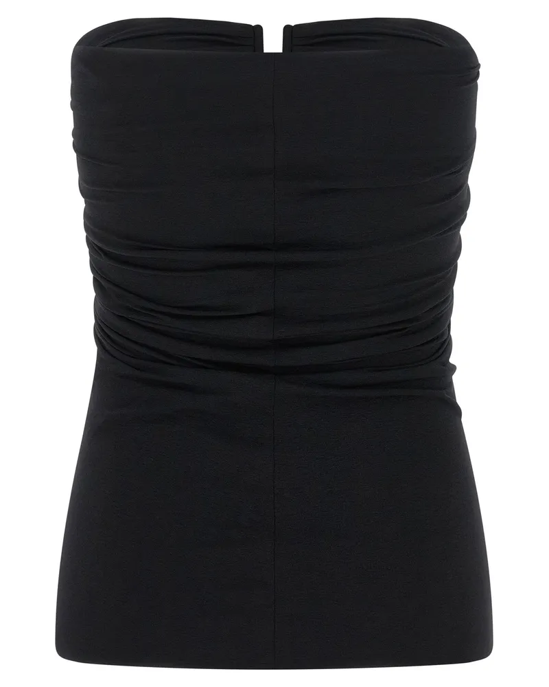 Rick Owens Bustier Top — Black Black