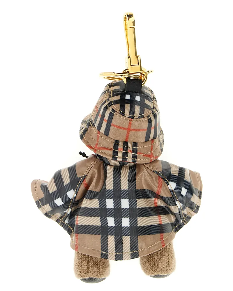 Burberry Women's Multicolor Wool Keychain Accessory Multicolor