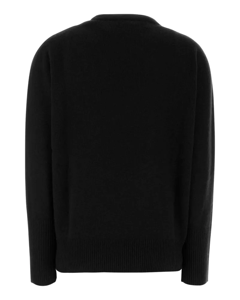 The Row Women Black Cashmere Odelle Sweater Exterior: Maglieria Black