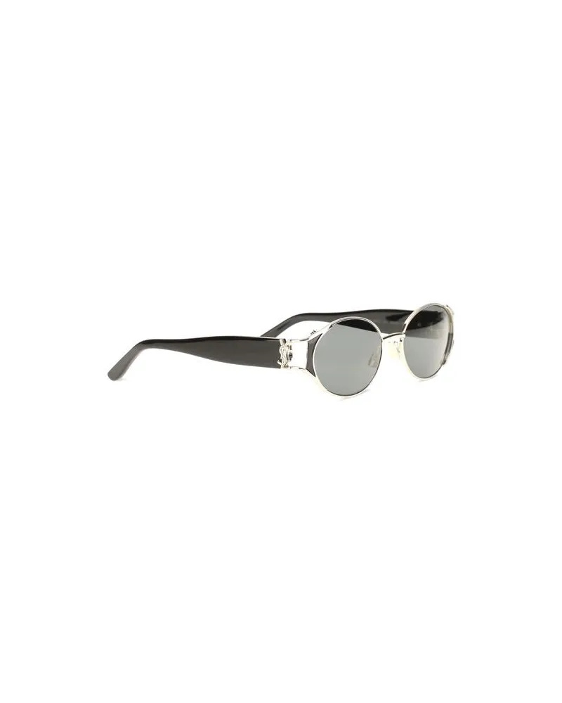 Saint Laurent Women's Black Acetate Sunglasses Black