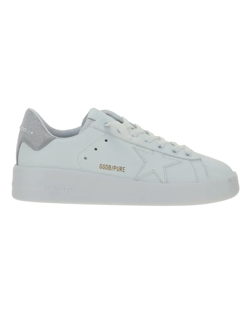 Golden Goose Women's Sneakers Pure Star White-Silver Trainers White/silver White