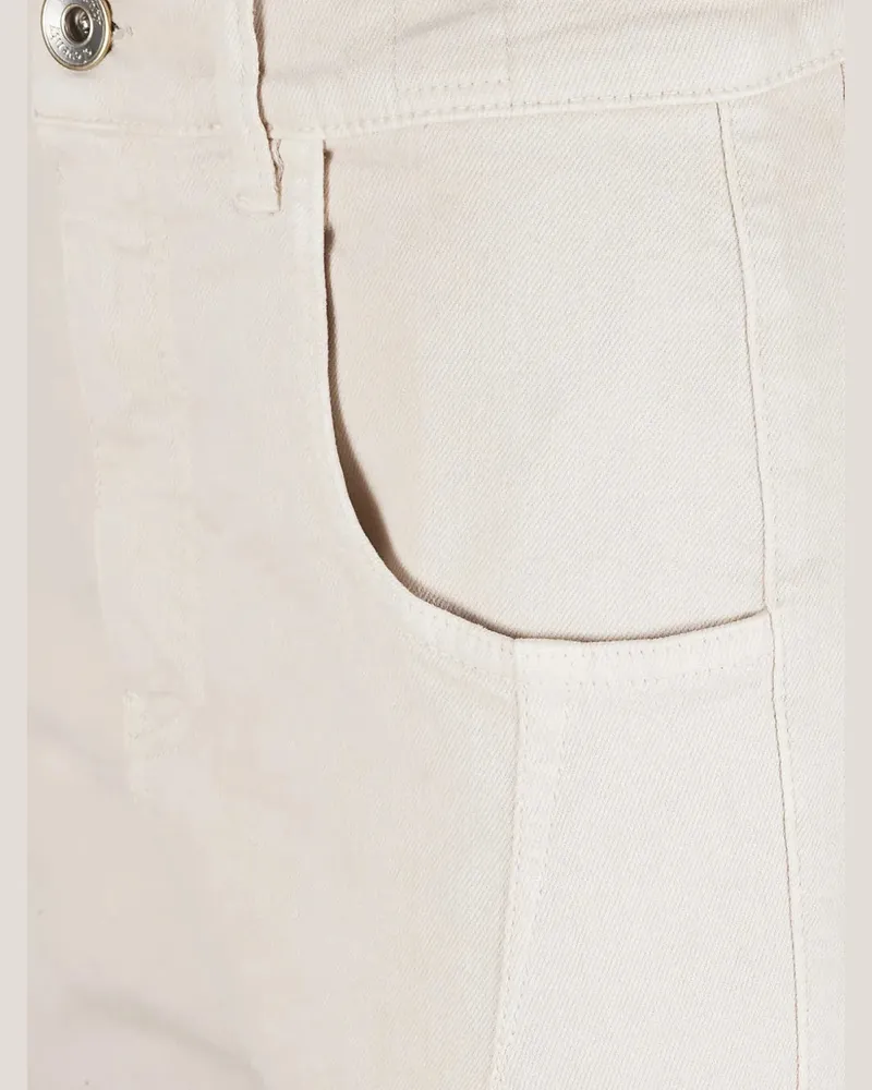 Eleventy Women's Patch-Pocket Trousers Aw25 W White