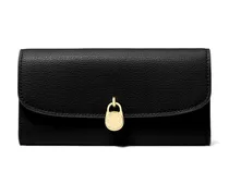Women's Wallet Black Leather Bags