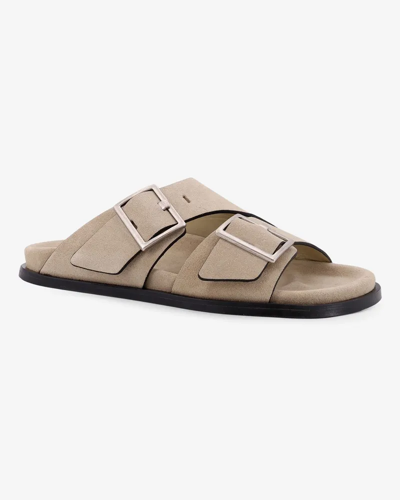 Alohas Women's Sandals Alba Suede Beige Beige