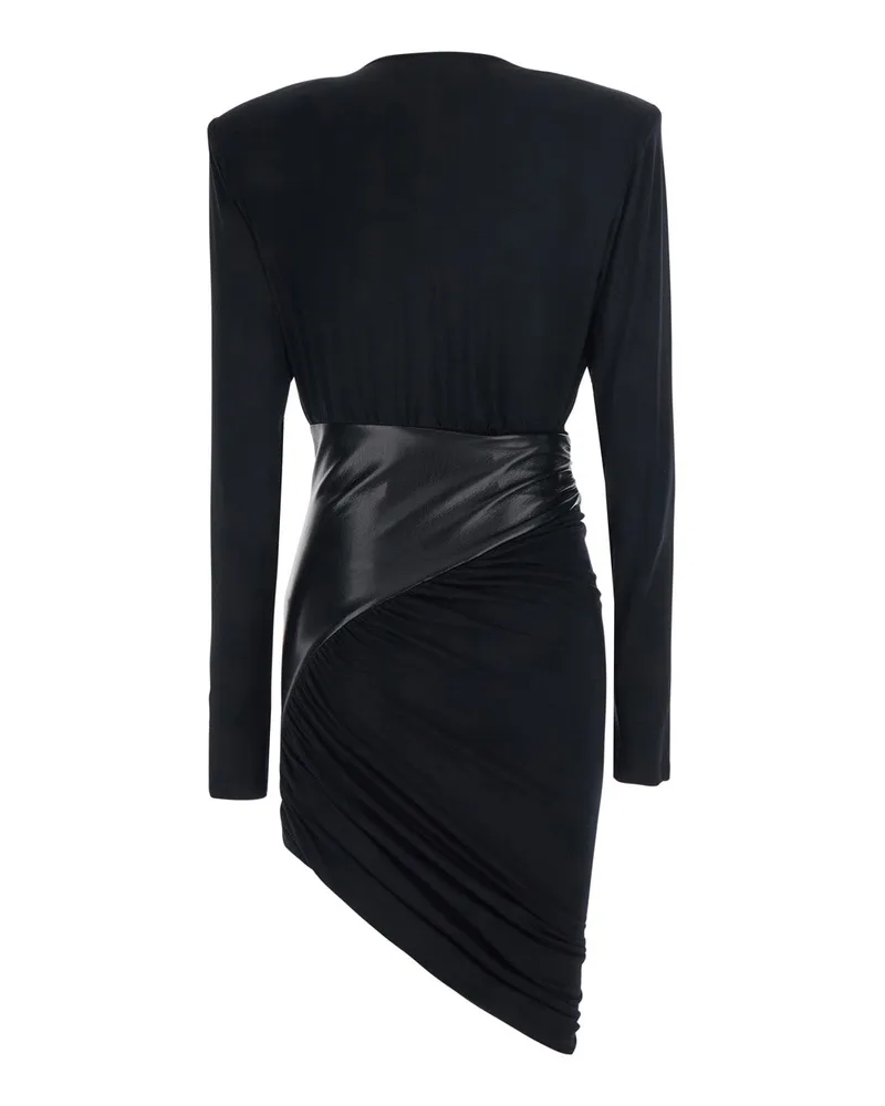 ANDAMANE Women's Mini Dress Ursula Black Viscose Black