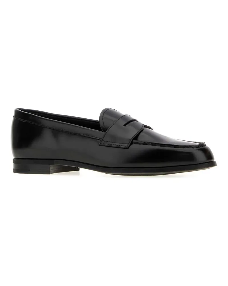 Church's Women's Black Leather Natalie Loafers Mocassini Black
