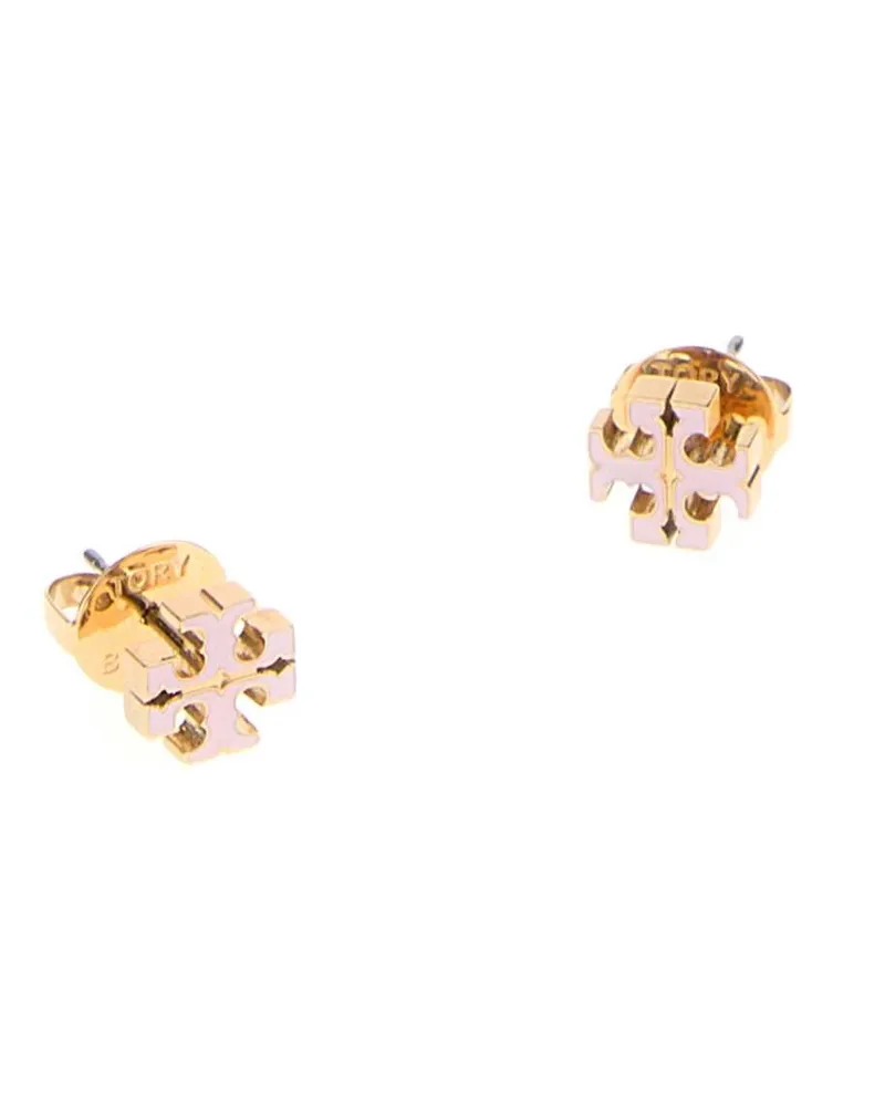 Tory Burch Women's Pink Metal Earrings Pinksnow Orecchini Pink