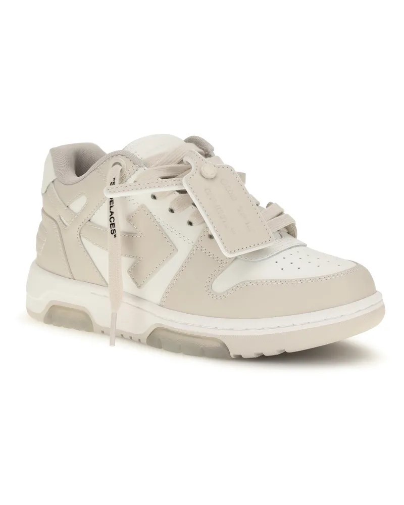 OFF-WHITE Women's Sneakers Out Of Office White-Beige Trainers White/beige White