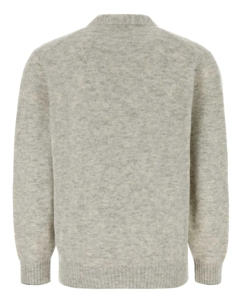 Brunello Cucinelli Alpaca Blend Cardigan Nebbiagrigiomedio