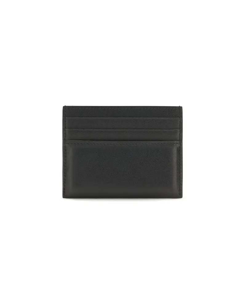 Givenchy Men's Black Calf Leather Bos Taurus Wallet Black