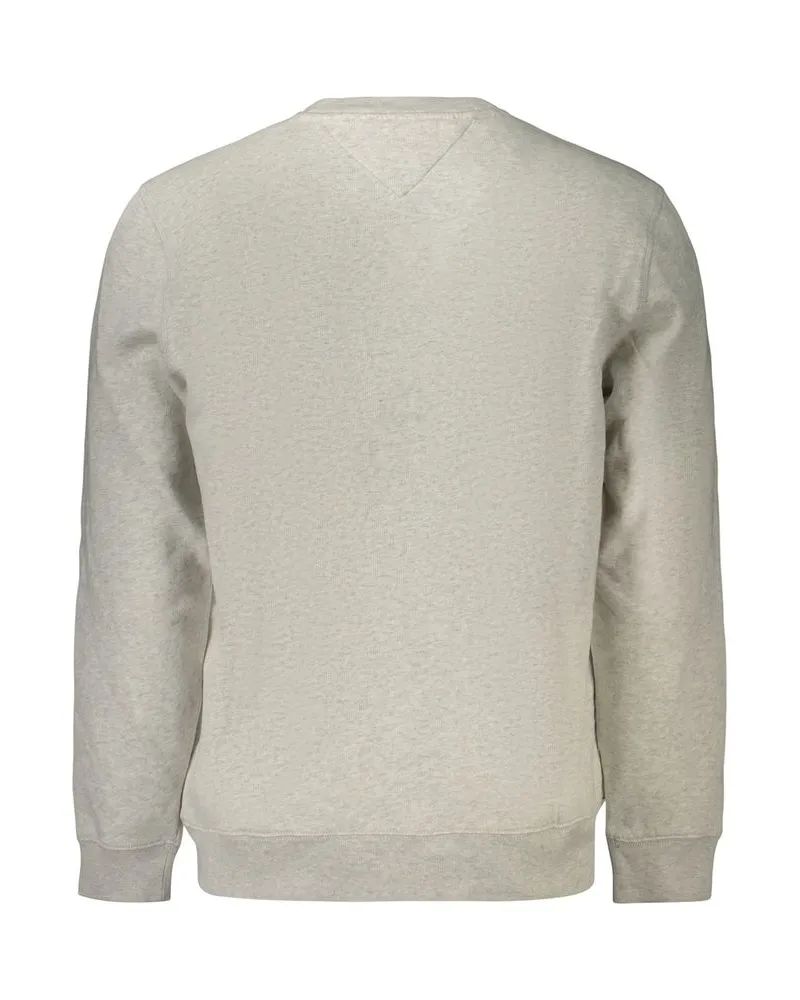 Tommy Hilfiger Logo-Embroidered Cotton Sweatshirt — Gray Gray