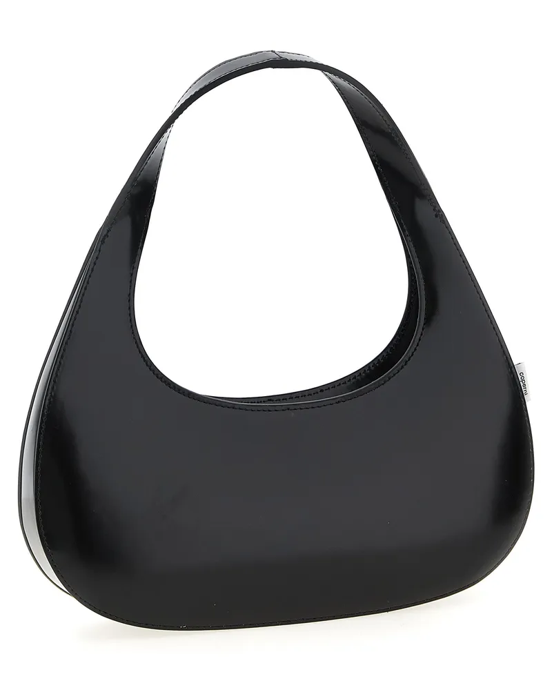 COPERNI Women's Matte Leather Shoulder Bag Black Cow Black