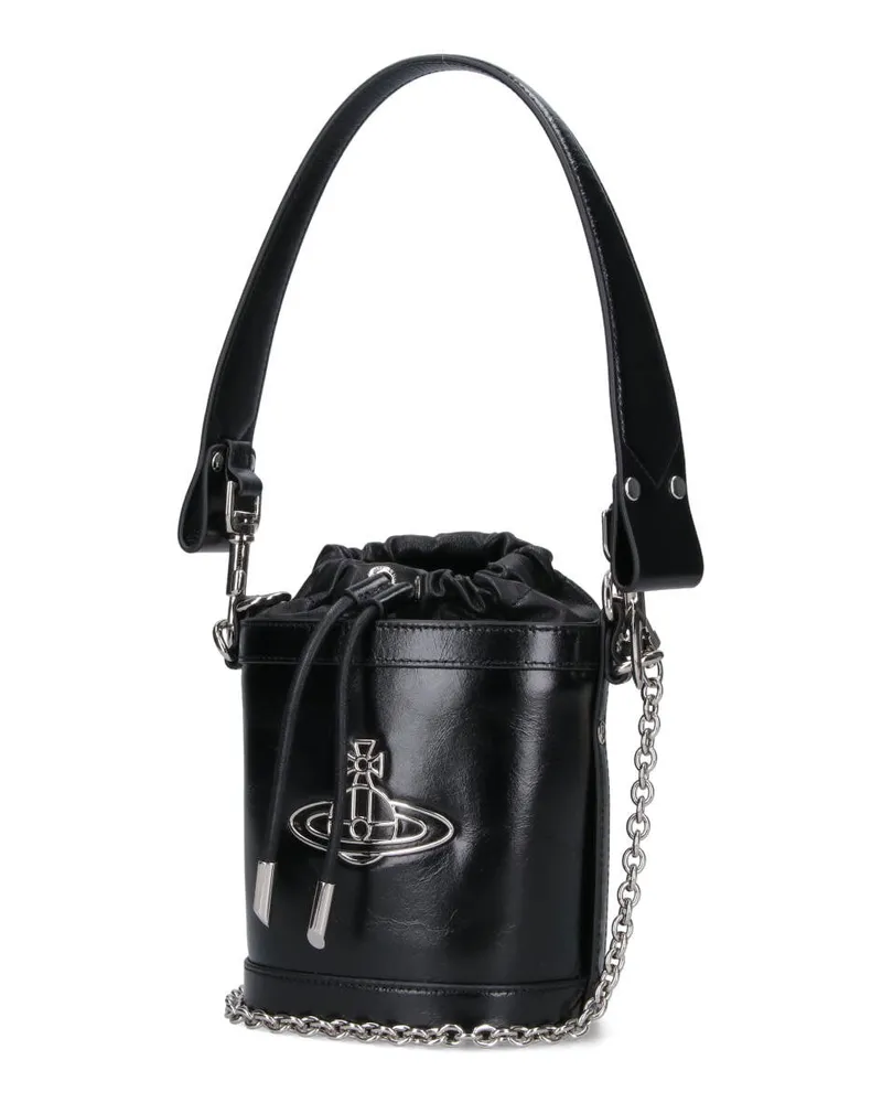Vivienne Westwood Women's Bags Black Cow Leather Black