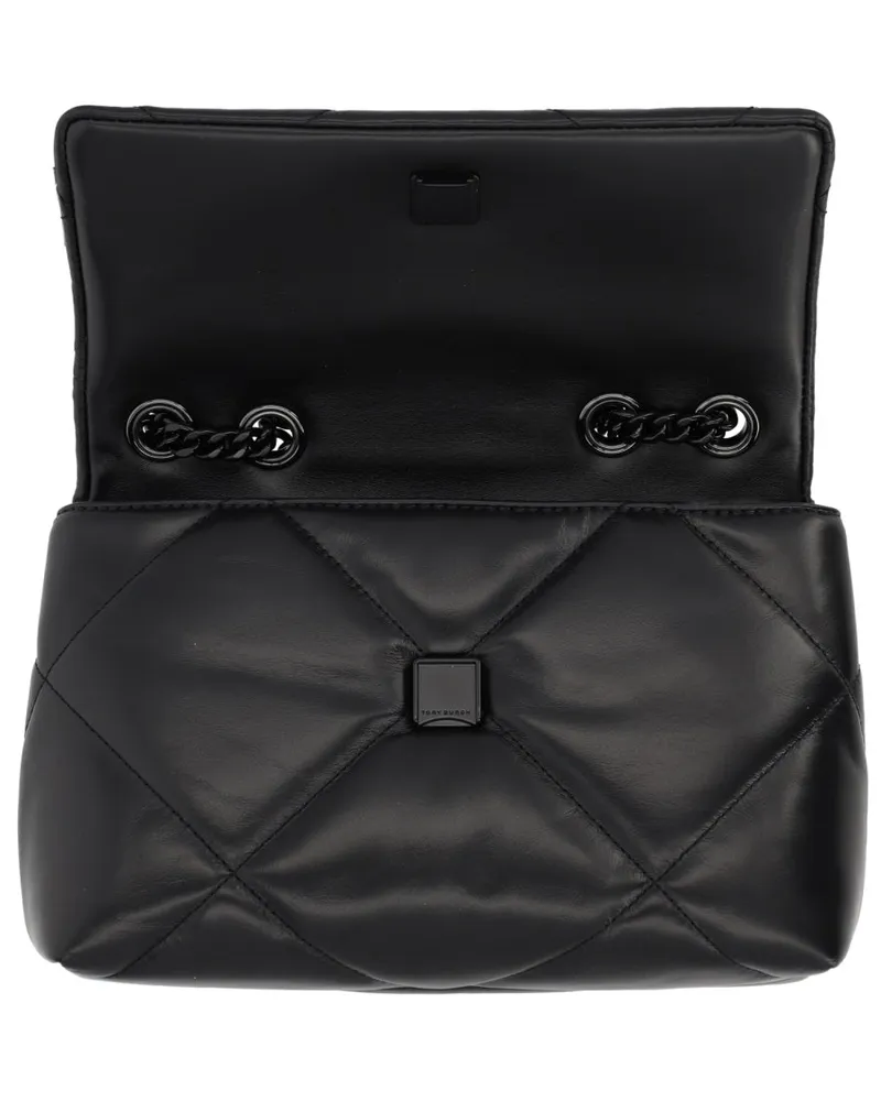Tory Burch Women's Kira Small Bag Black Leather Shoulder Black