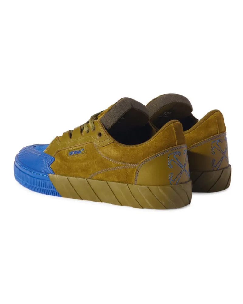 OFF-WHITE Men's Vulcanized 779 Low-Top Sneakers Green Shoes Green
