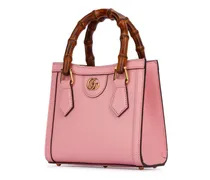Women's Top Handle Bag Pink Leather
