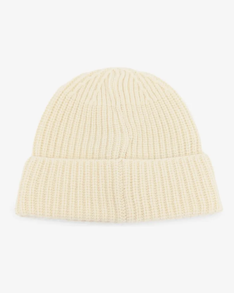 Stone Island Men's Hat Geelong Virgin Wool White White