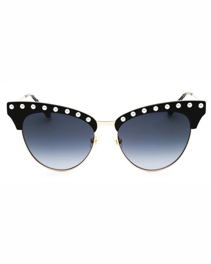 Kate Spade Women's Alvi-G-S-Pearl Sunglasses Black Black
