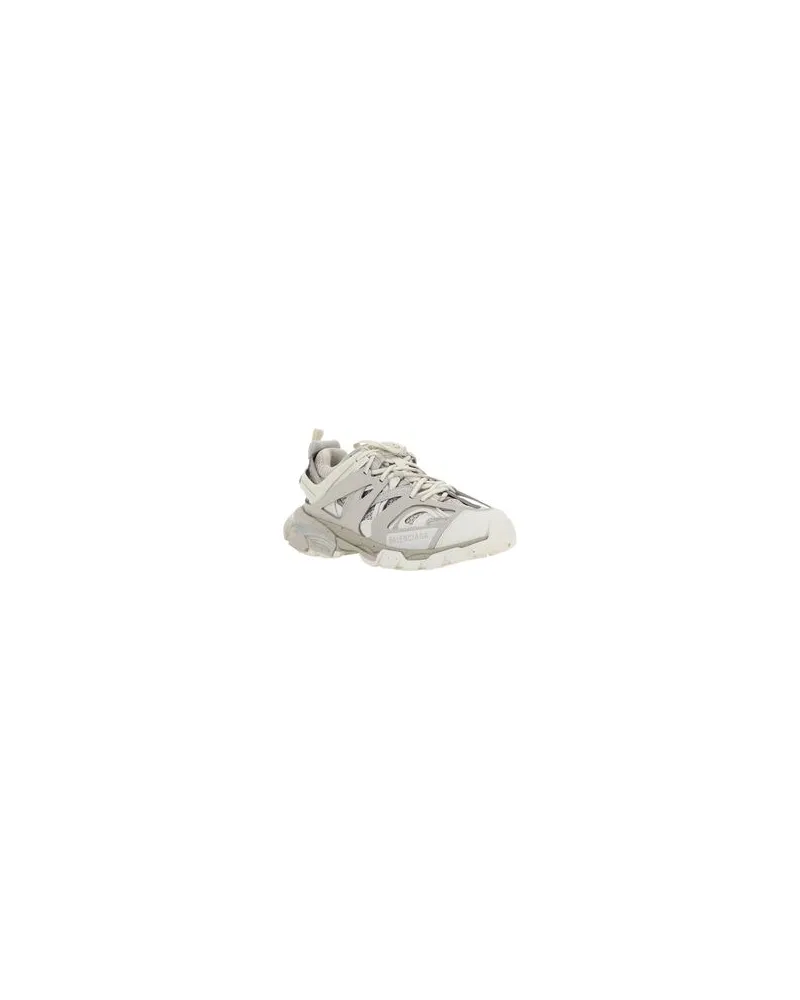 Balenciaga Women's White Polyethylene Athletic Sneakers White
