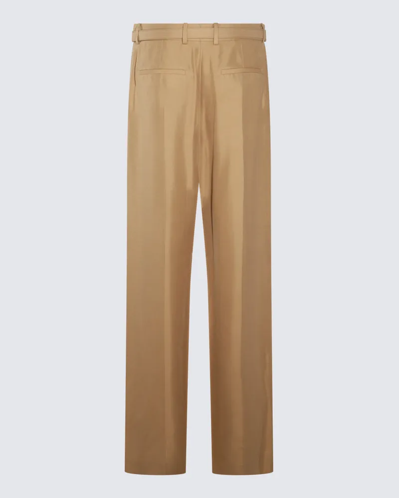 Loro Piana Women's Trousers Pebble Stone _se Beige
