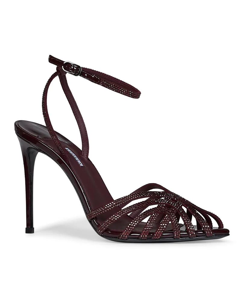 Le Silla Women's Sandals Cherry Embrace Bordeaux Goatskin Bordeaux