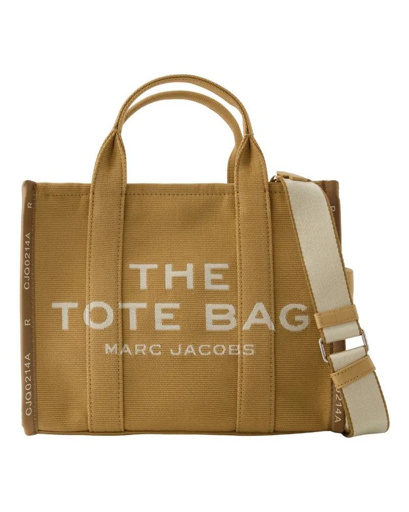 Marc Jacobs Women's The Medium Tote Cotton Camel Brown Totes-shopping-bags Brown