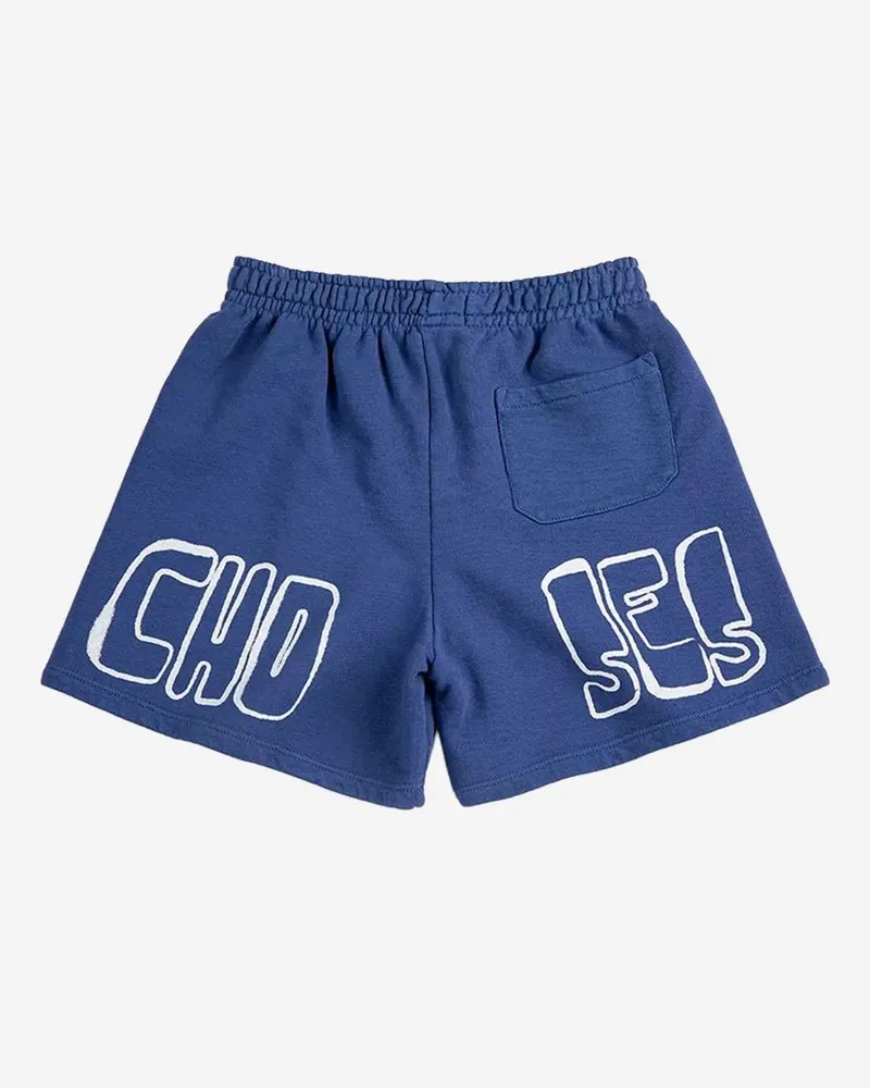 BOBO CHOSES Boys' Cotton Shorts Navy Organic Navy