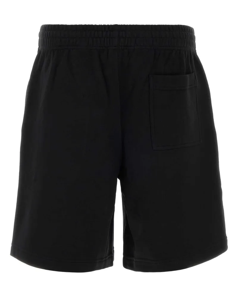 Burberry Men's Black Cotton Bermuda Shorts Exterior: Pantaloni Trousers Black