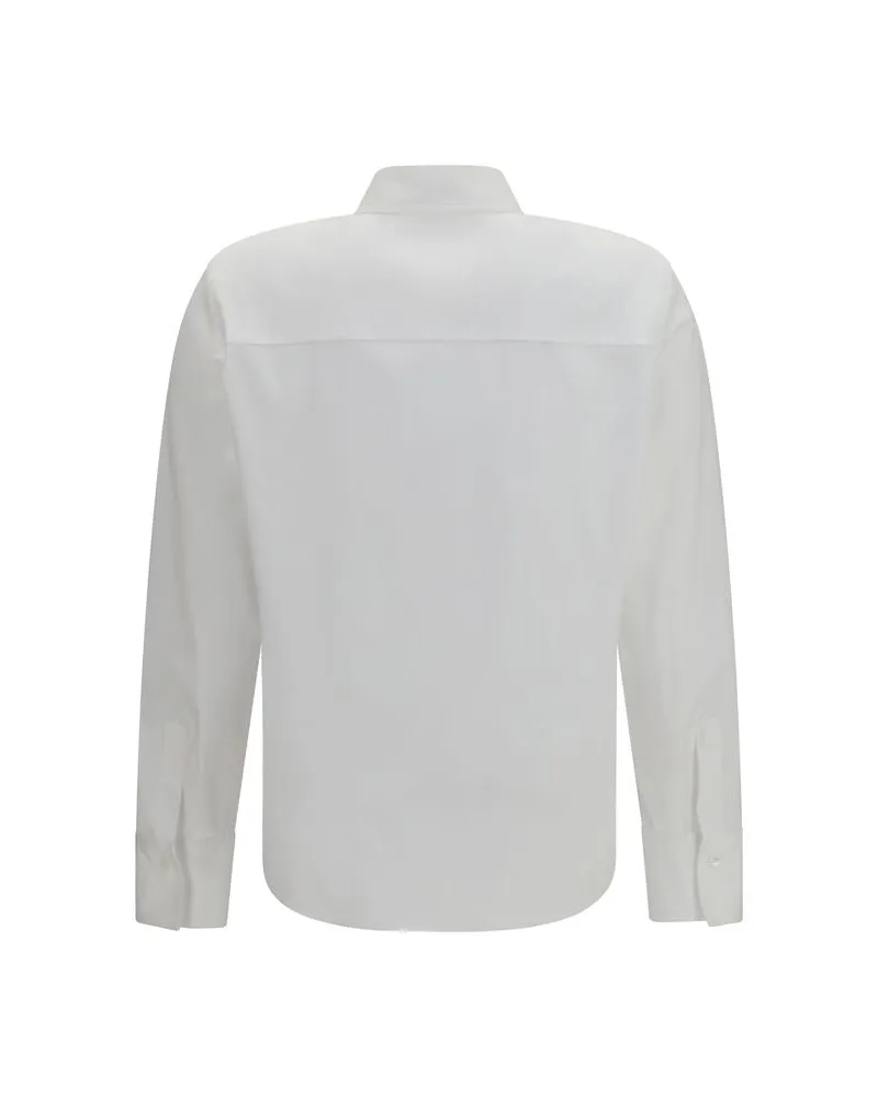 Brunello Cucinelli Women White Cotton Dress Shirt White