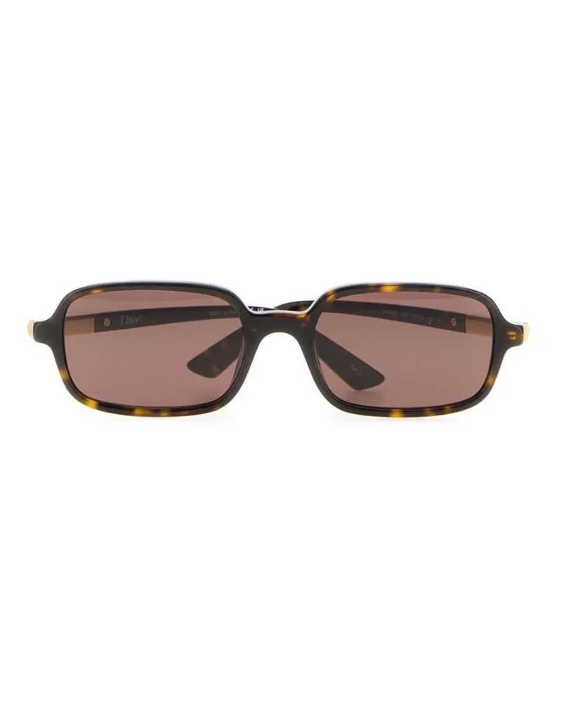 Chloé Women's Glasses Tortoiseshell Acetate Brown Brown