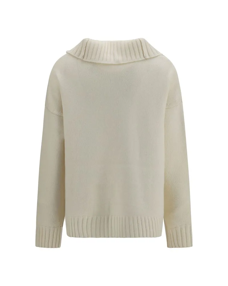 Max Mara Crasso Sweater — Beige 