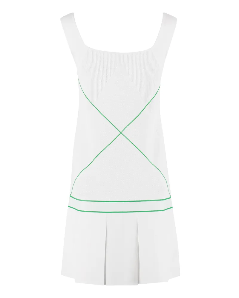 Bottega Veneta Women's Knitted Dress White Elastane White