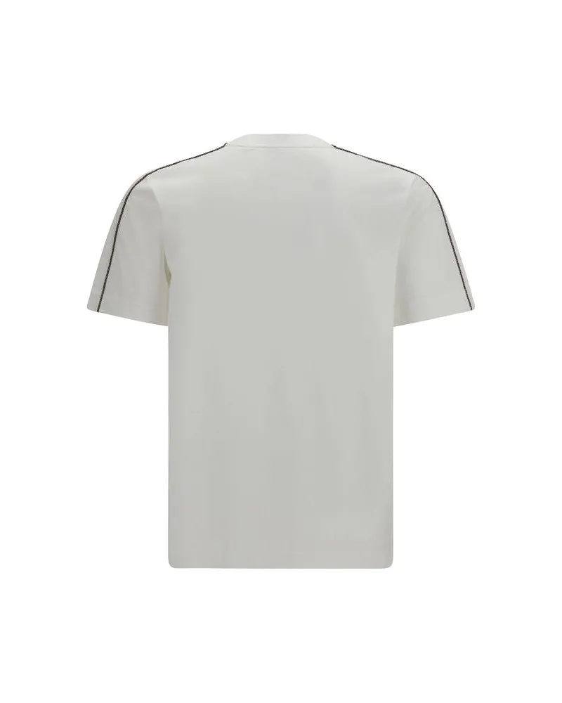 Burberry Men's White Cotton T-Shirt White
