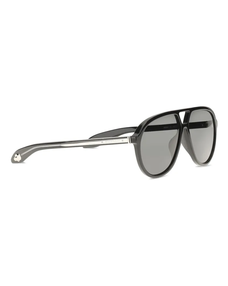 Alexander McQueen A009SAJ0749 Sunglasses — Black Black