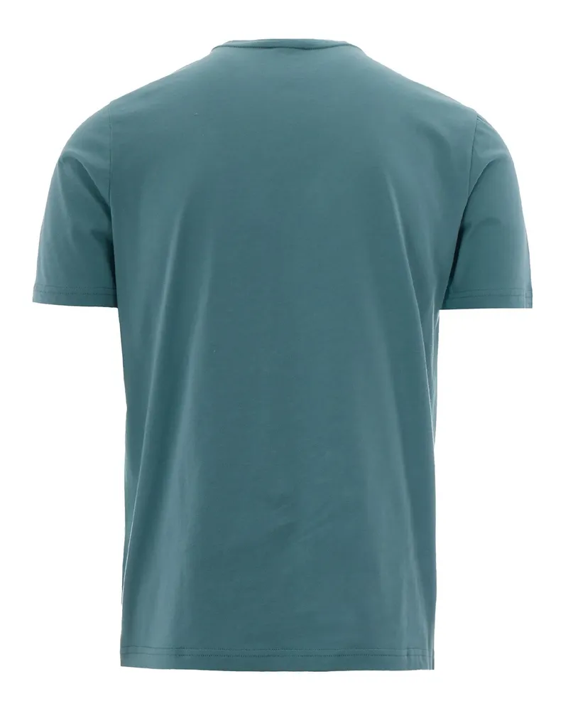 K-Way Men's T-Shirt Odom Green Mine Cotton T-Shirts And Polos Green