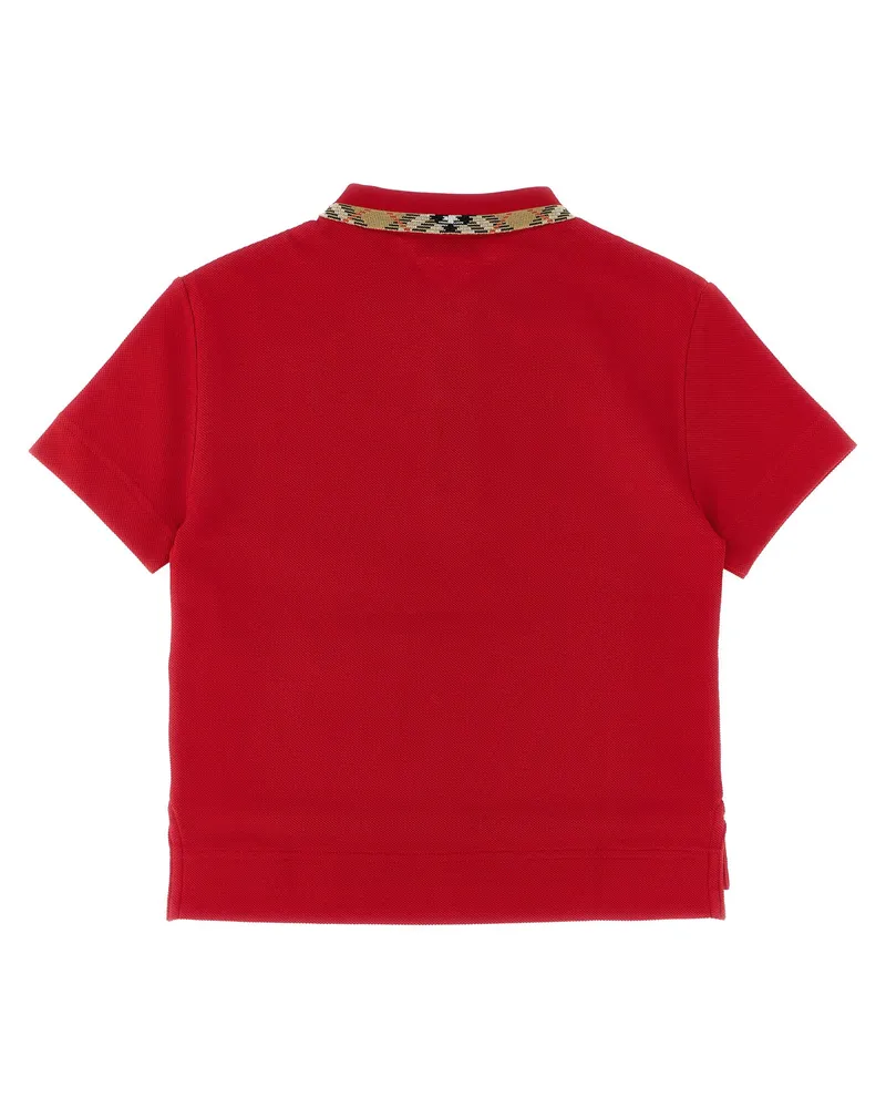 Burberry Johane Polo Shirt — Red Red
